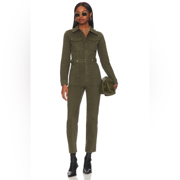 Good American Fit for Success Utility Jumpsuit (color: Fatigue, size 2 m) - Picture 1 of 8